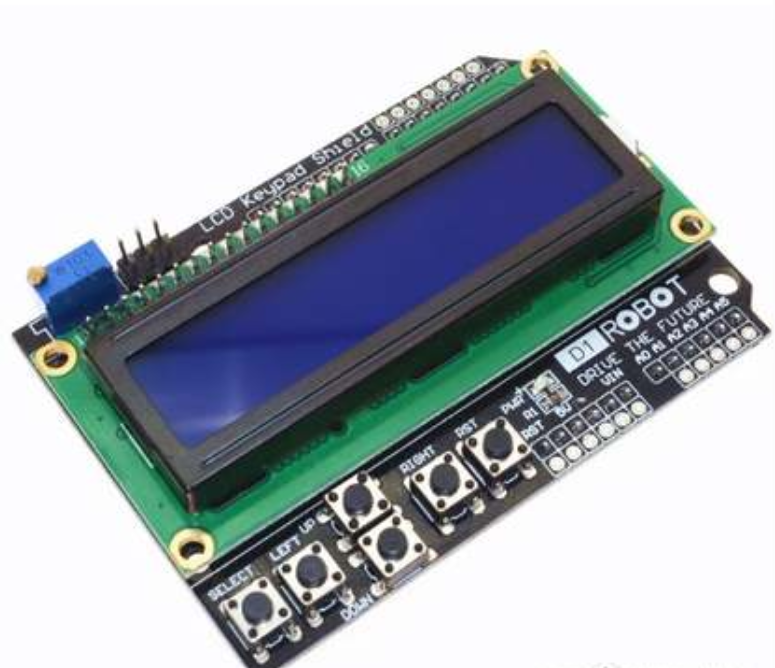 Arduino Ecran LCD 1602 avec clavier à prix pas cher
