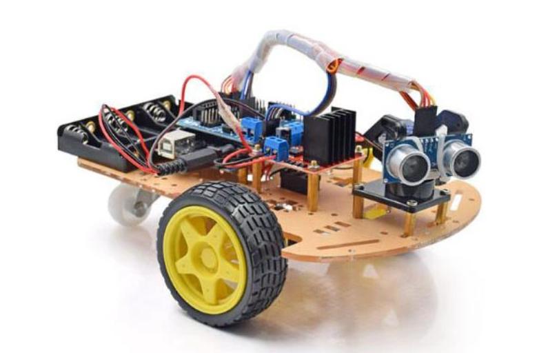 130Kit voiture Robot, avec hélice et moteur, jouet éducatif de