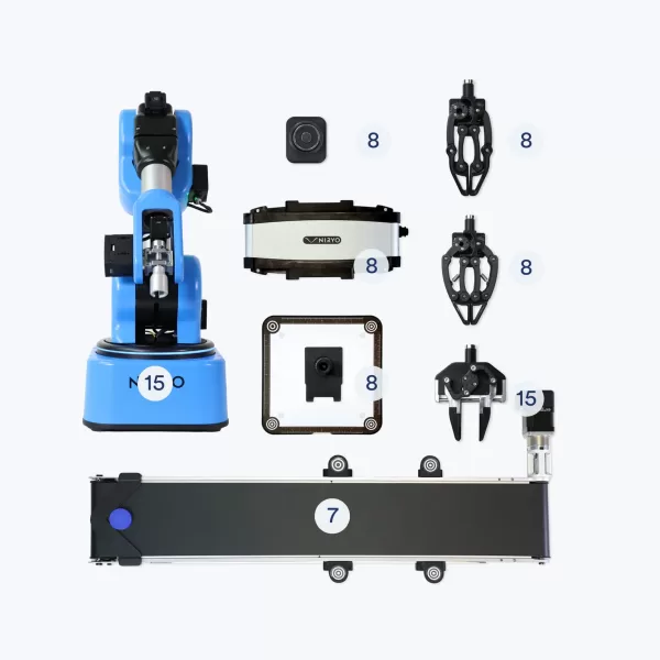 Niryo Bras Robotisé 6 axes Ned3 Pro - Robotique industrielle – Image 10