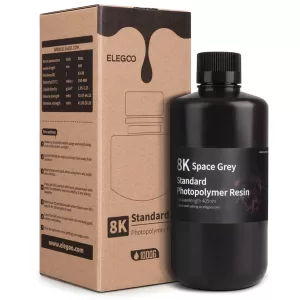 Elegoo standard resine 8k 1000g grey 2