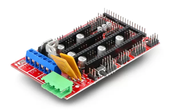 RAMPS 1.4 Contrôleur d'imprimante 3D RepRap, CNC avec 4 pilotes A4988 et dissipateur thermique – Image 4